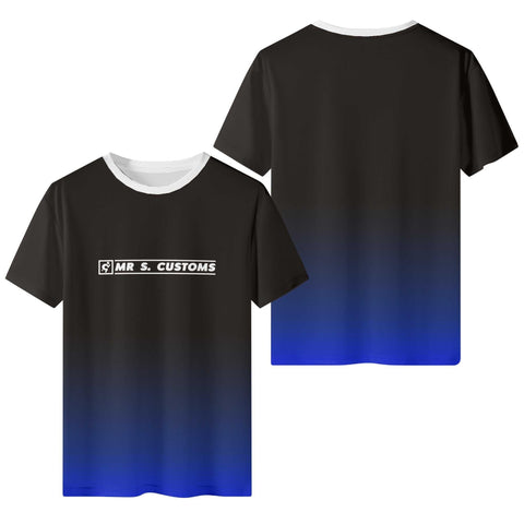 Mr S - Black and Blue T-Shirt - Mr.Shit