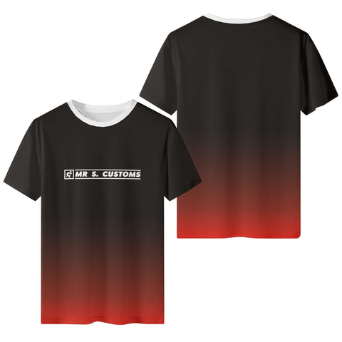 Mr S - Black and Red T-Shirt - Mr.Shit