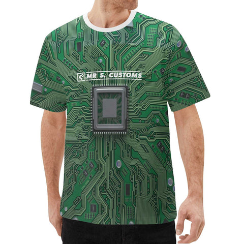 Mr.Shit Mr S - Computer Circuit T-Shirt Mr S - Shirts $ 24.84