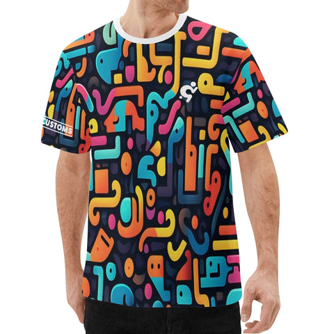 Mr.Shit Mr S - Funky Pattern T-Shirt Mr S - Shirts $ 24.84