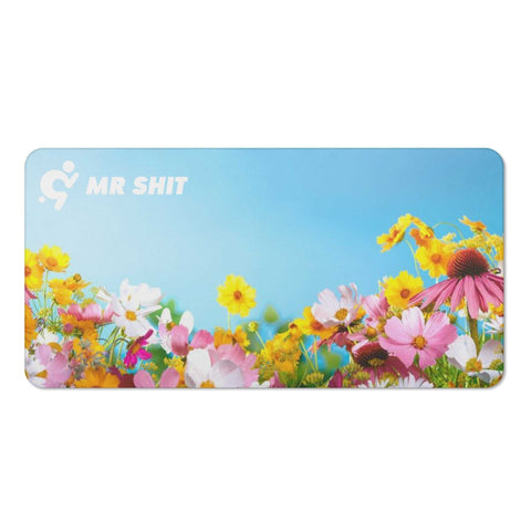 Mr Shit - Bath / Beach Towel - Flowers - Mr.Shit