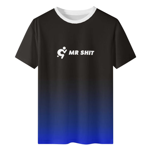 Mr Shit - Black and Blue T-Shirt - Mr.Shit