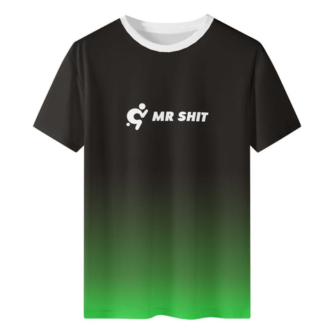 Mr Shit - Black and Green T-Shirt - Mr.Shit