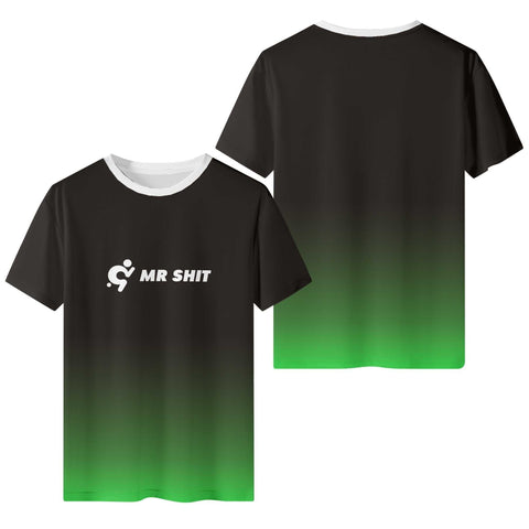 Mr Shit - Black and Green T-Shirt - Mr.Shit