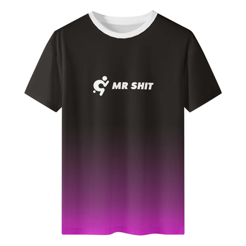 Mr Shit - Black and Pink T-Shirt - Mr.Shit