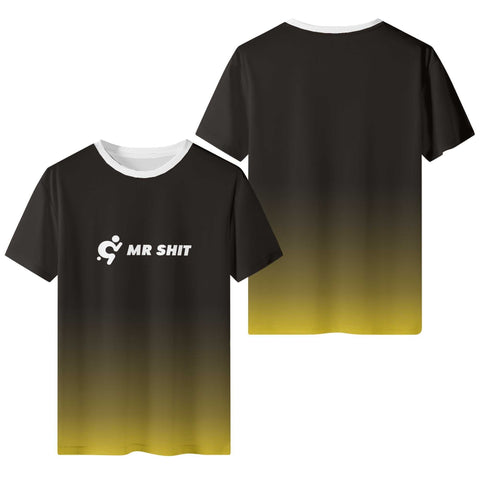 Mr Shit - Black and Yellow T-Shirt - Mr.Shit