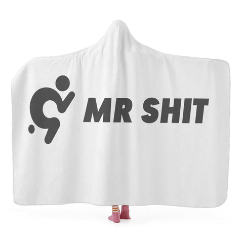 Mr.Shit Mr Shit Hooded Blanket Accessories $ 55.64