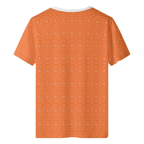 Mr Shit - Orange Pattern 2 T-Shirt - Mr.Shit