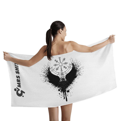 Mr.Shit Mrs Shit - Bath / Beach Towel - Compass 2 All Towels $ 29.42