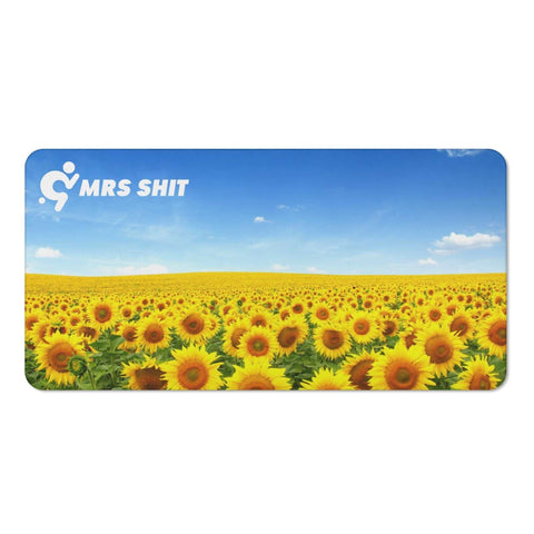 Mrs Shit - Bath / Beach Towel - Sunflowers - Mr.Shit