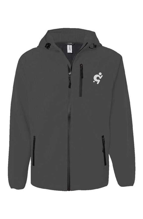 Mr.Shit Poly-Tech Soft Shell Water Proof Jacket - Graphite Men's Premium Jackets $ 194.99