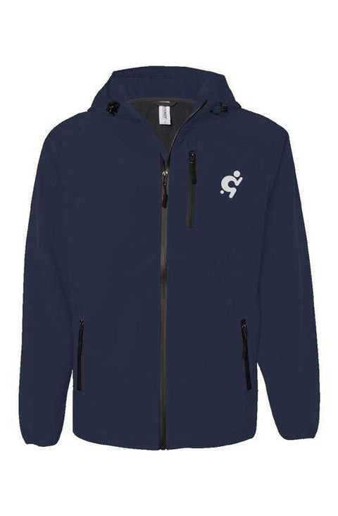 Mr.Shit Poly-Tech Soft Shell Water Proof Jacket - Navy Men's Premium Jackets $ 194.99