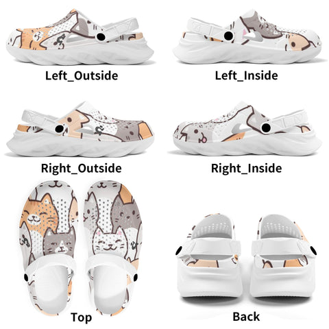 Womens Crocs - Cats 3 - Mr.Shit