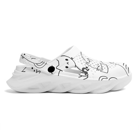 Womens Crocs - Cats - Mr.Shit