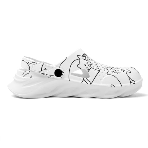 Womens Crocs - Cats - Mr.Shit