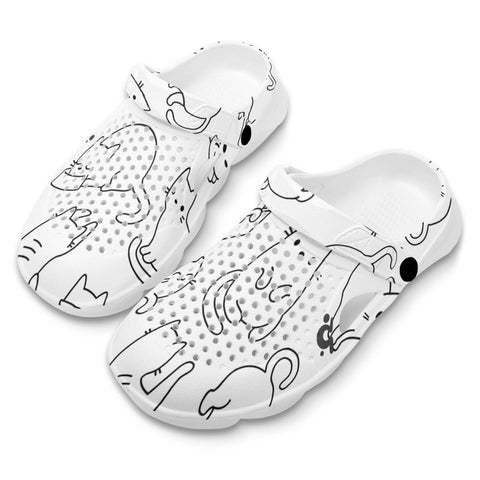 Mr.Shit Womens Clogs - Cats Shoes & Footwear $ 38.58