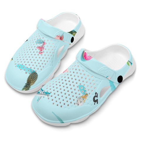 Mr.Shit Womens Clogs - Tropical Shoes & Footwear $ 38.58